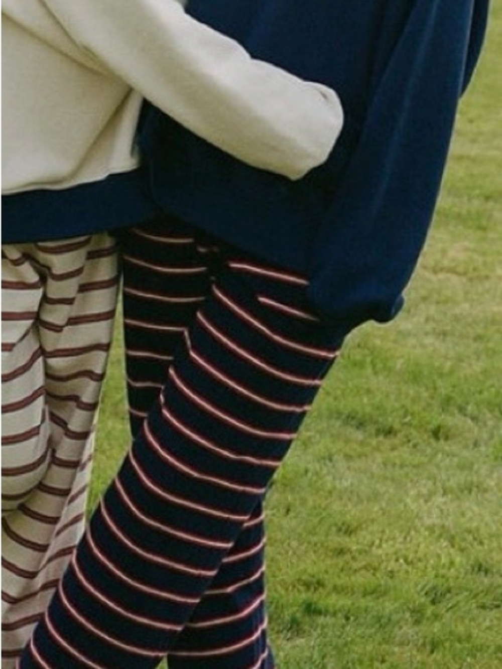 Parke Coastal Striped Pants